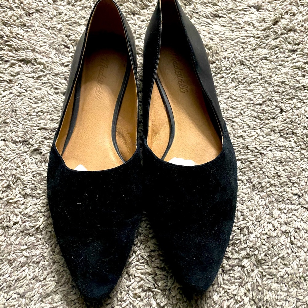 Black Madewell flats